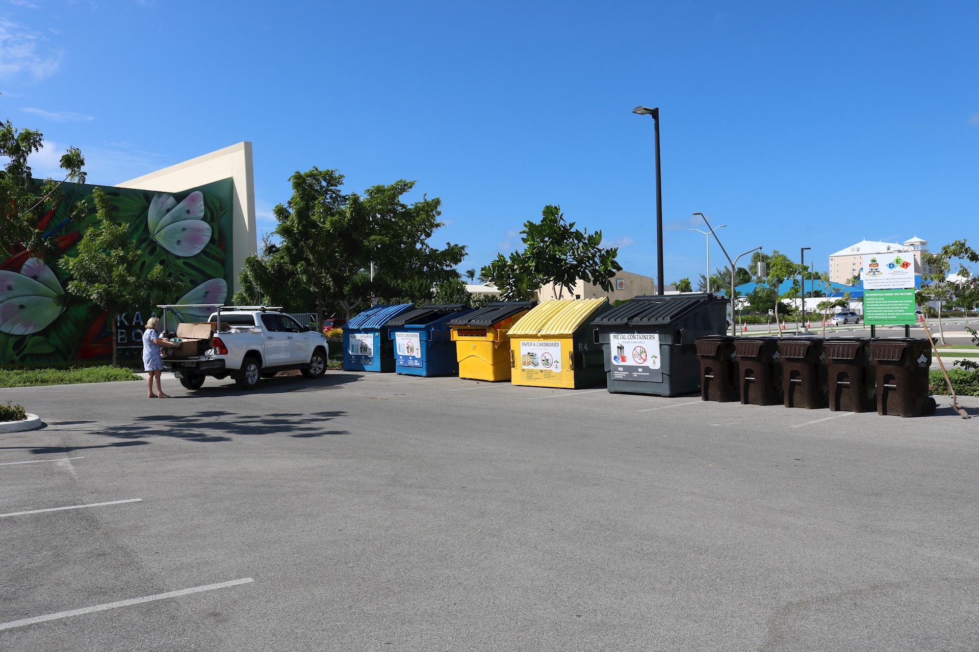 Recycling bins