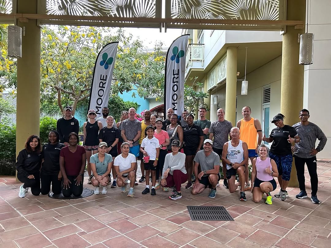 Moore Morning Runs bring community, conversation and healing to Camana Bay