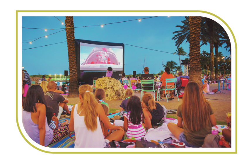Movies under the stars